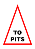 sign to pits